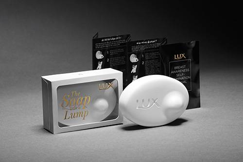 soap with a lump lux